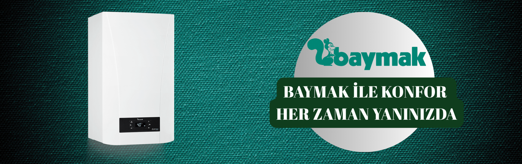 BAYMAK DUOTEC 24 KW TAM YOĞUŞMALI KOMBİ