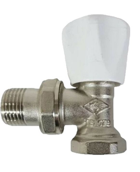 Kalde Köşe Radyatör Vanası 1/2" Hafif Tip